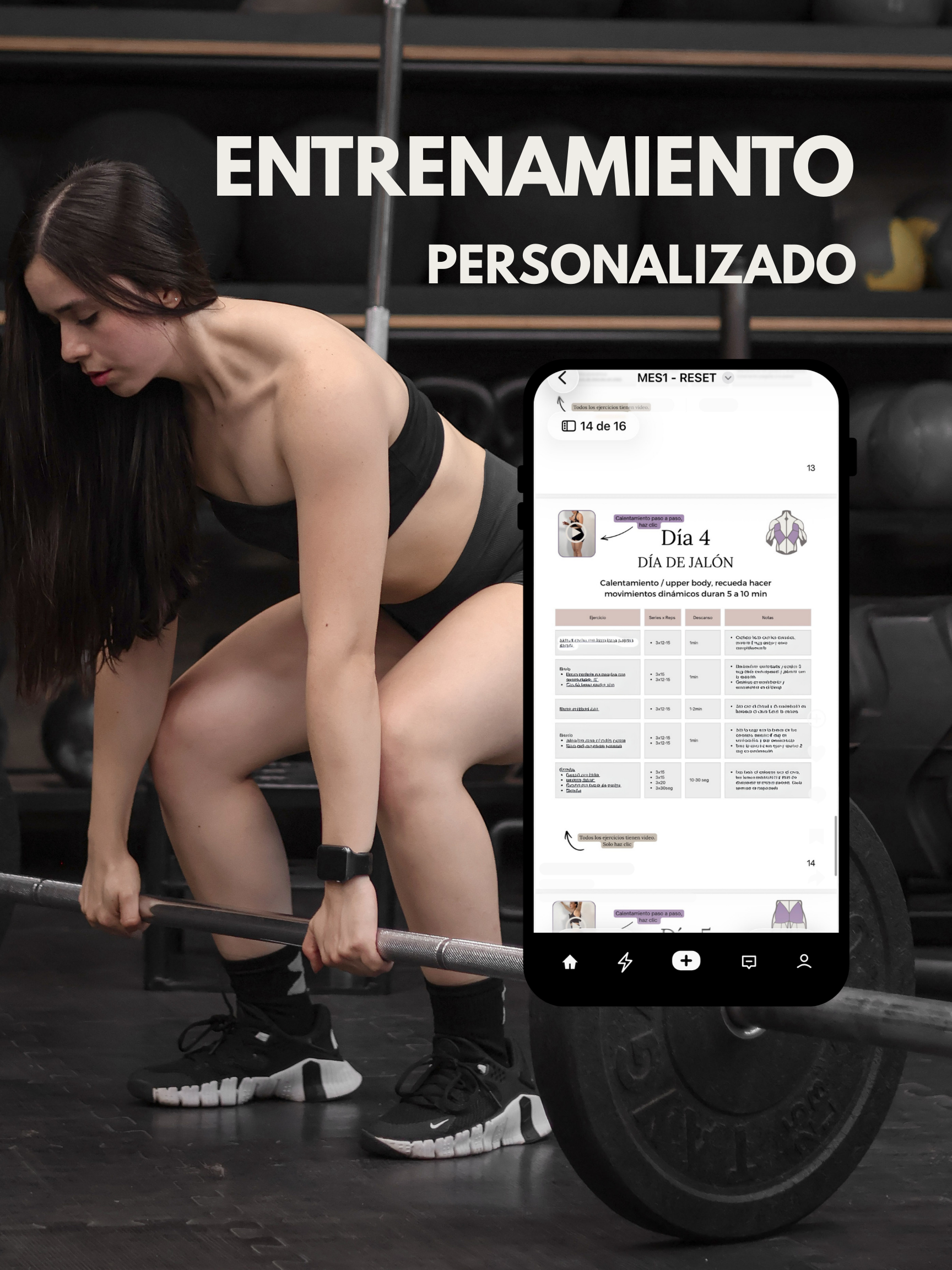ENTRENAMIENTO PERSONALIZADO